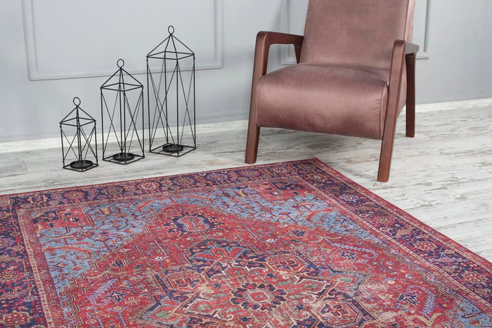 Conceptum Alfombra Blues Chenille - Claret Red AL 162 Multicolor 150 x 230 cm Conceptum Alfombra Blues Chenille - Claret Red AL 162 Multicolor 150 x 230 cm
